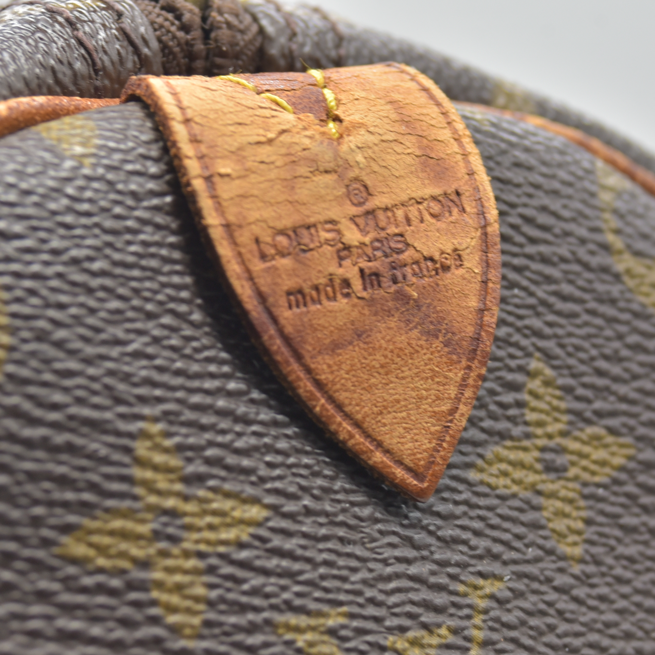 $1440 1988 Louis Vuitton LV Boston Bag Keepall 50 Brown Monogram VI883