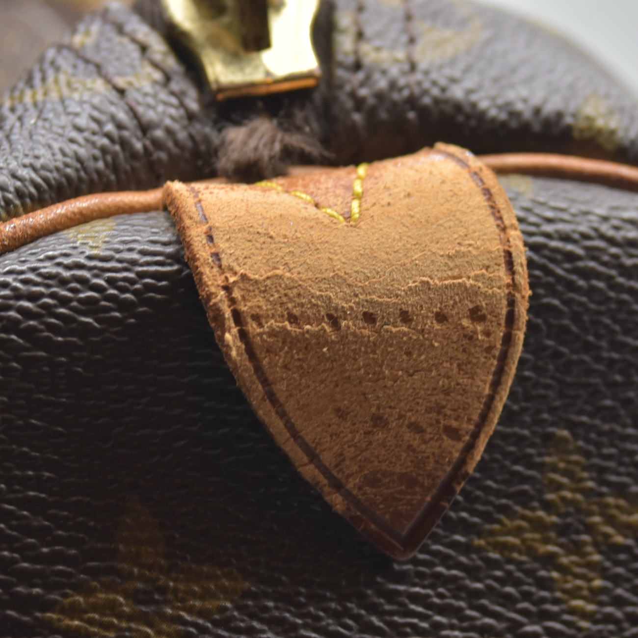 $1440 1988 Louis Vuitton LV Boston Bag Keepall 50 Brown Monogram VI883