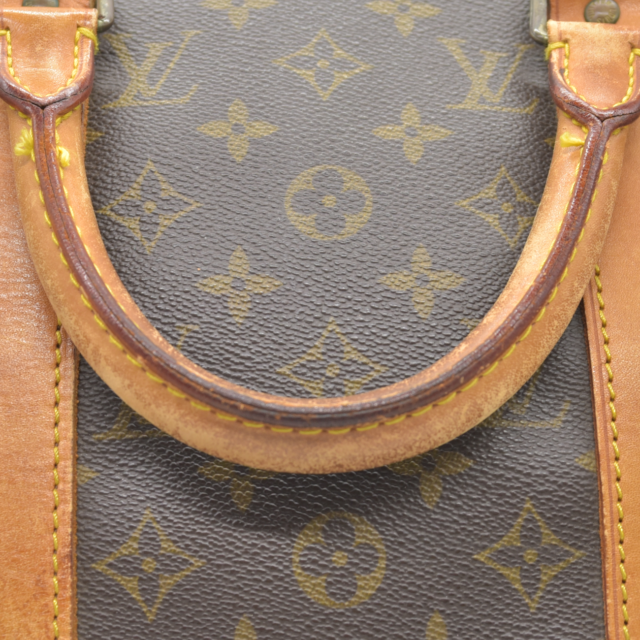 $1440 1988 Louis Vuitton LV Boston Bag Keepall 50 Brown Monogram VI883