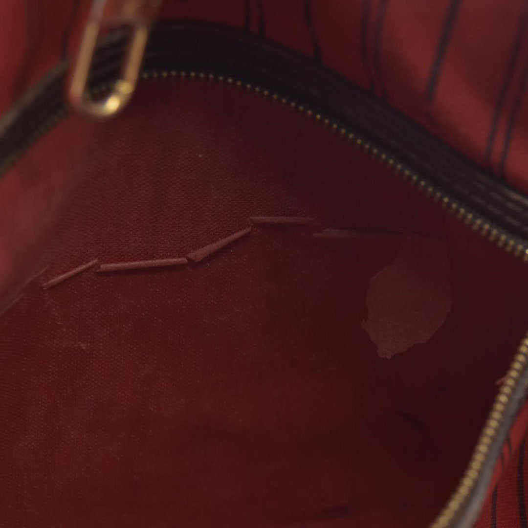 AUCTION $2130  Louis Vuitton  Damier Ebene Neverfull MM AR5110