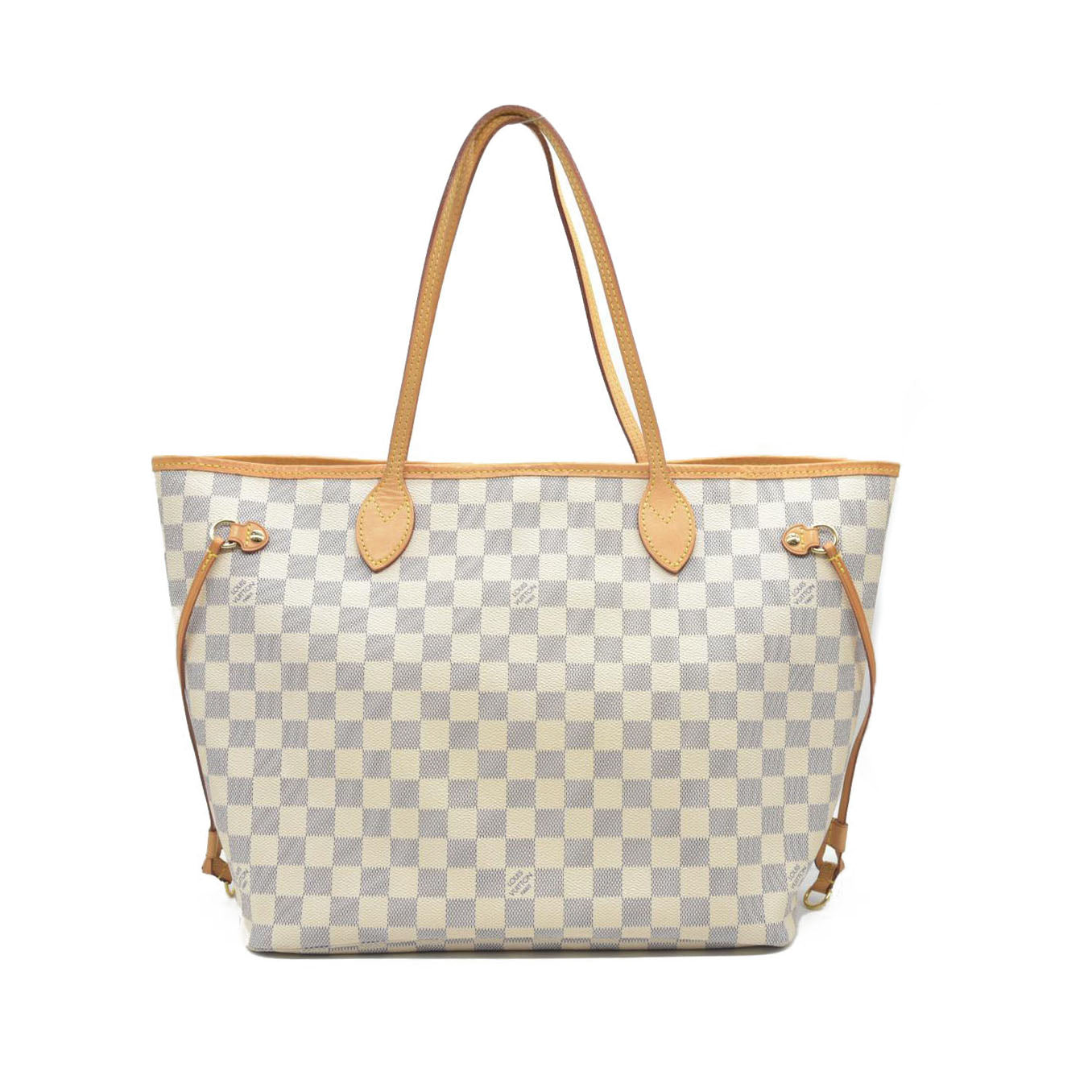 $2170 Louis Vuitton Damier Azur Neverfull MM SD3147