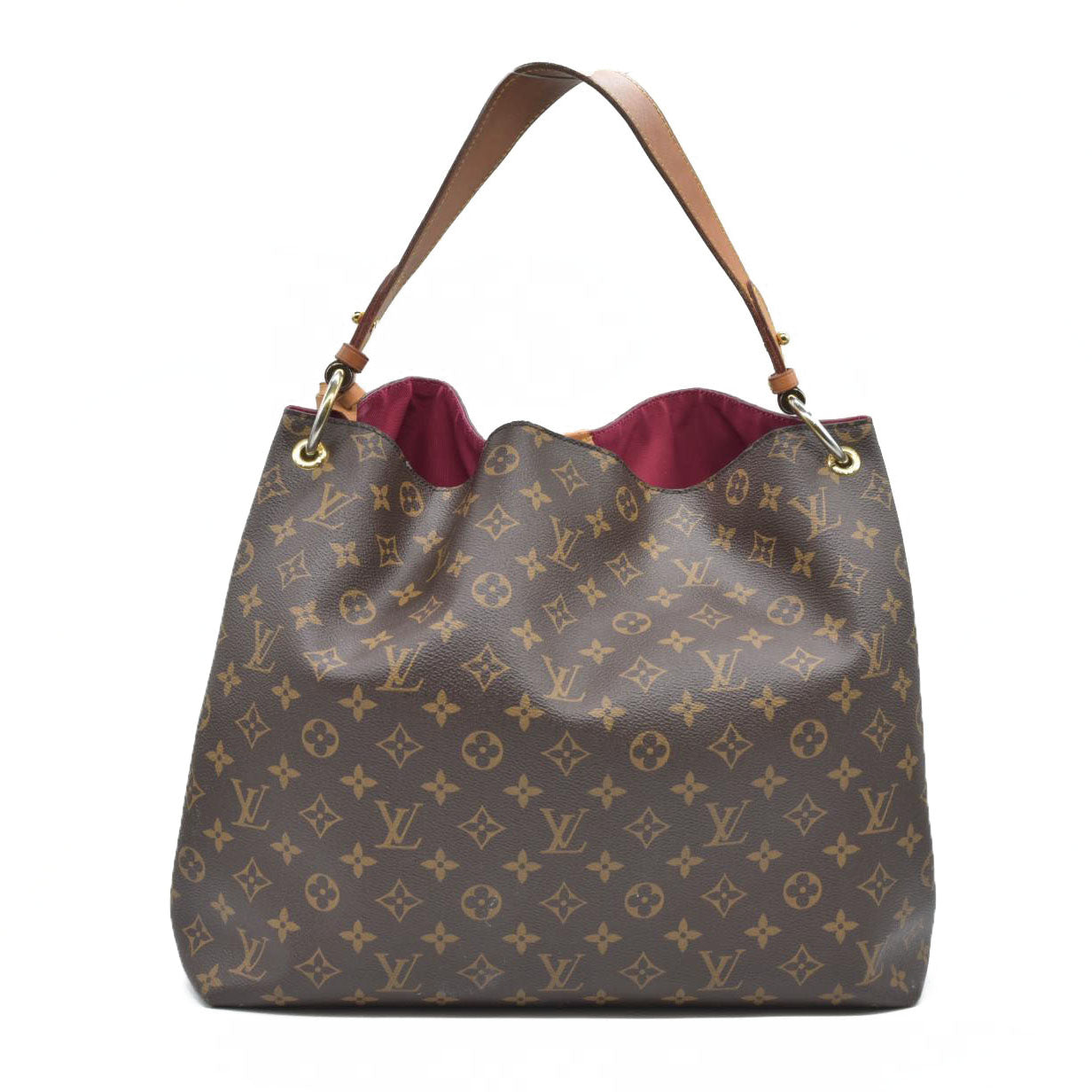 AUCTION $2120 Louis Vuitton  Monogram Graceful MM Pivoine