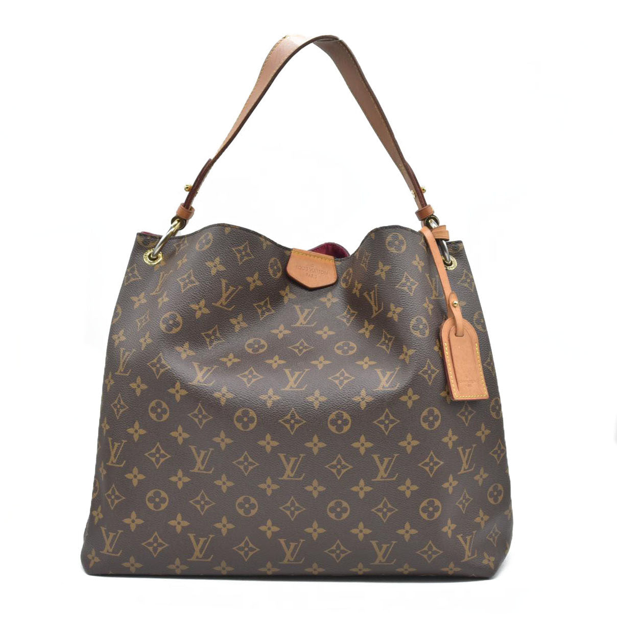 AUCTION $2120 Louis Vuitton  Monogram Graceful MM Pivoine