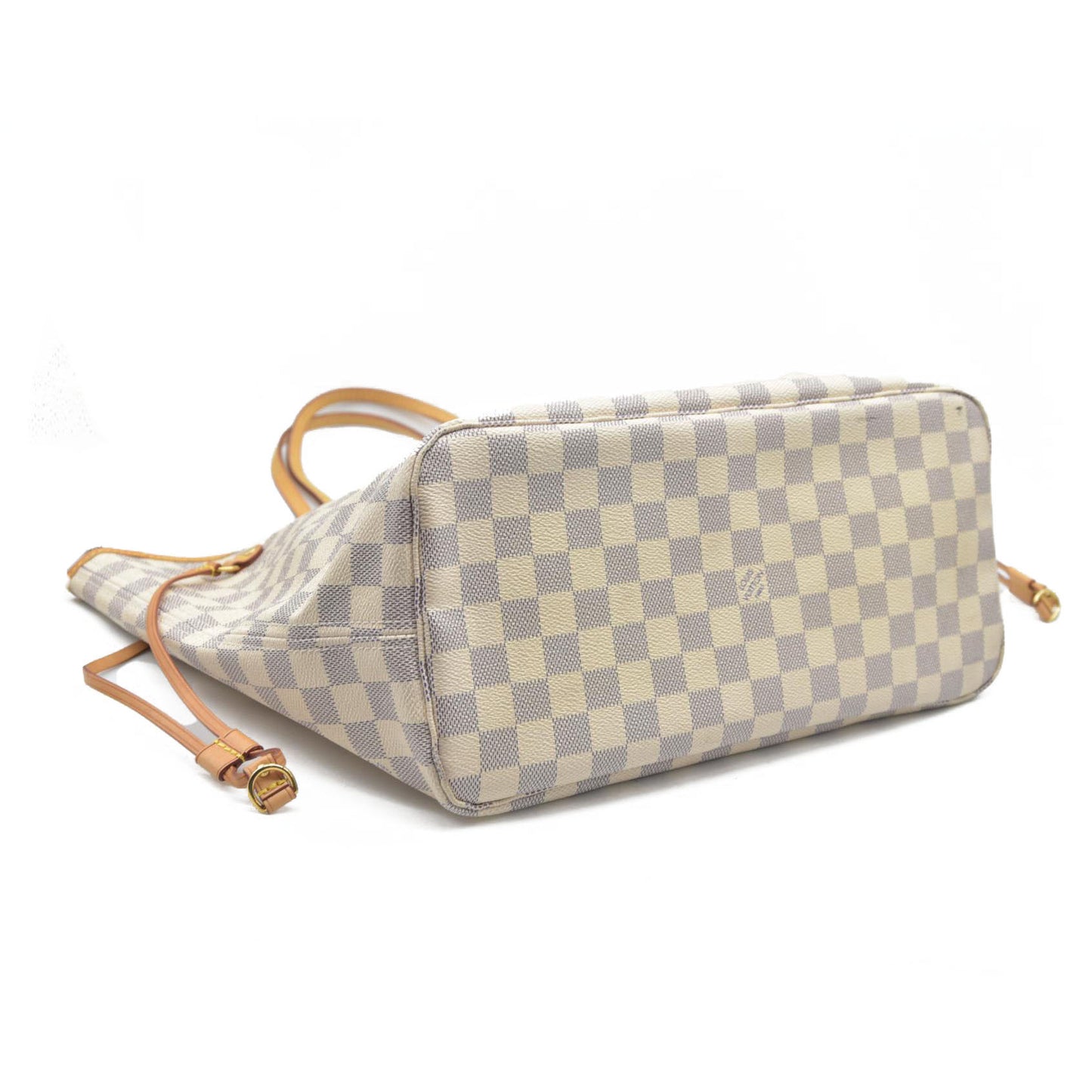 $2170 Louis Vuitton Damier Azur Neverfull MM SD3147