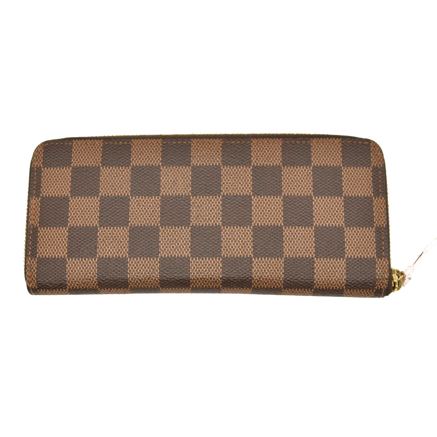 LOUIS VUITTON  Damier Ebene Clemence Wallet Rose Ballerine G2176