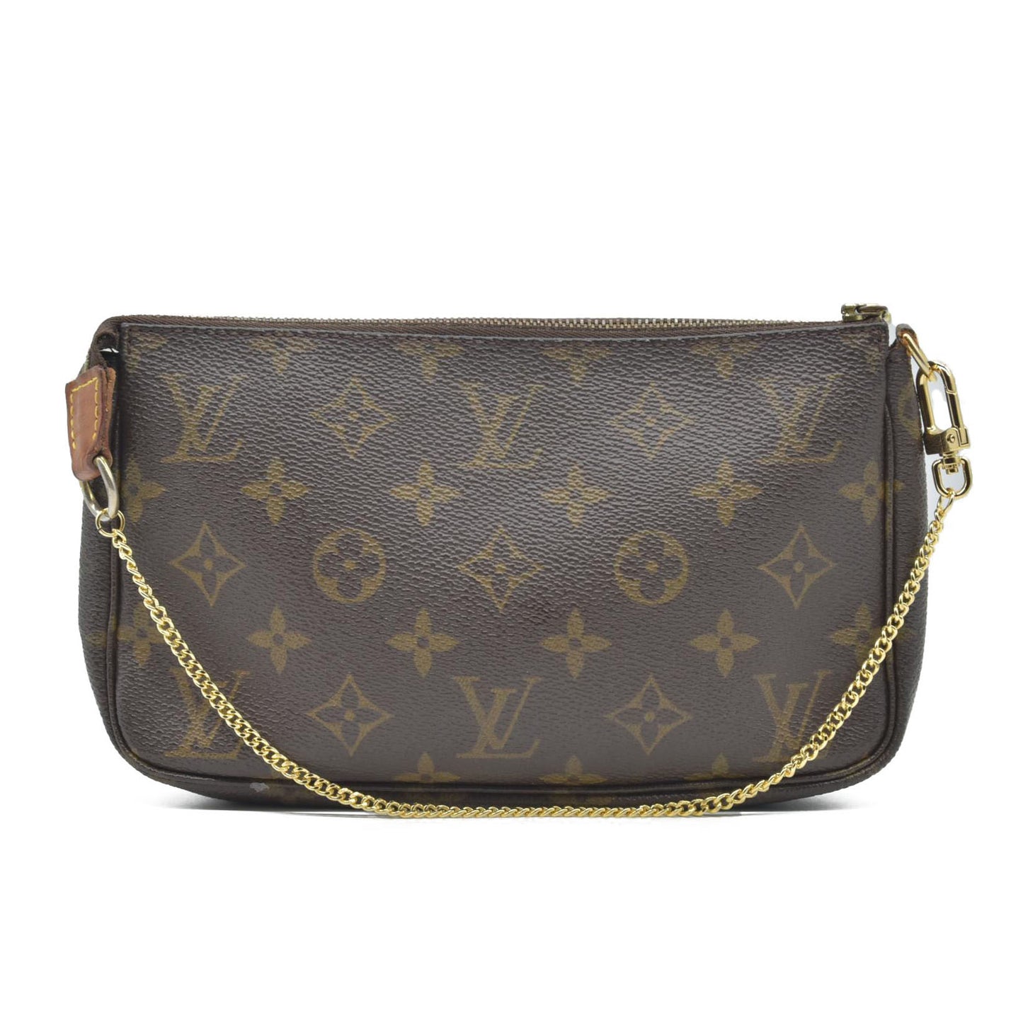 $1290 Louis Vuitton Monogram Pochette Accessories BJ0050