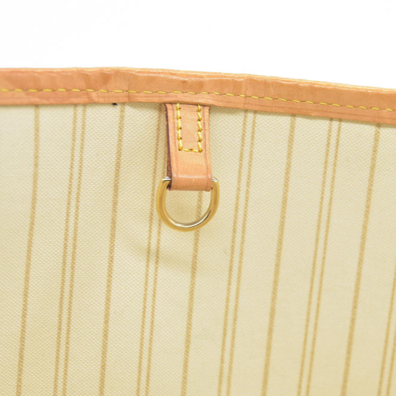 $2170 Louis Vuitton Damier Azur Neverfull MM SD3147