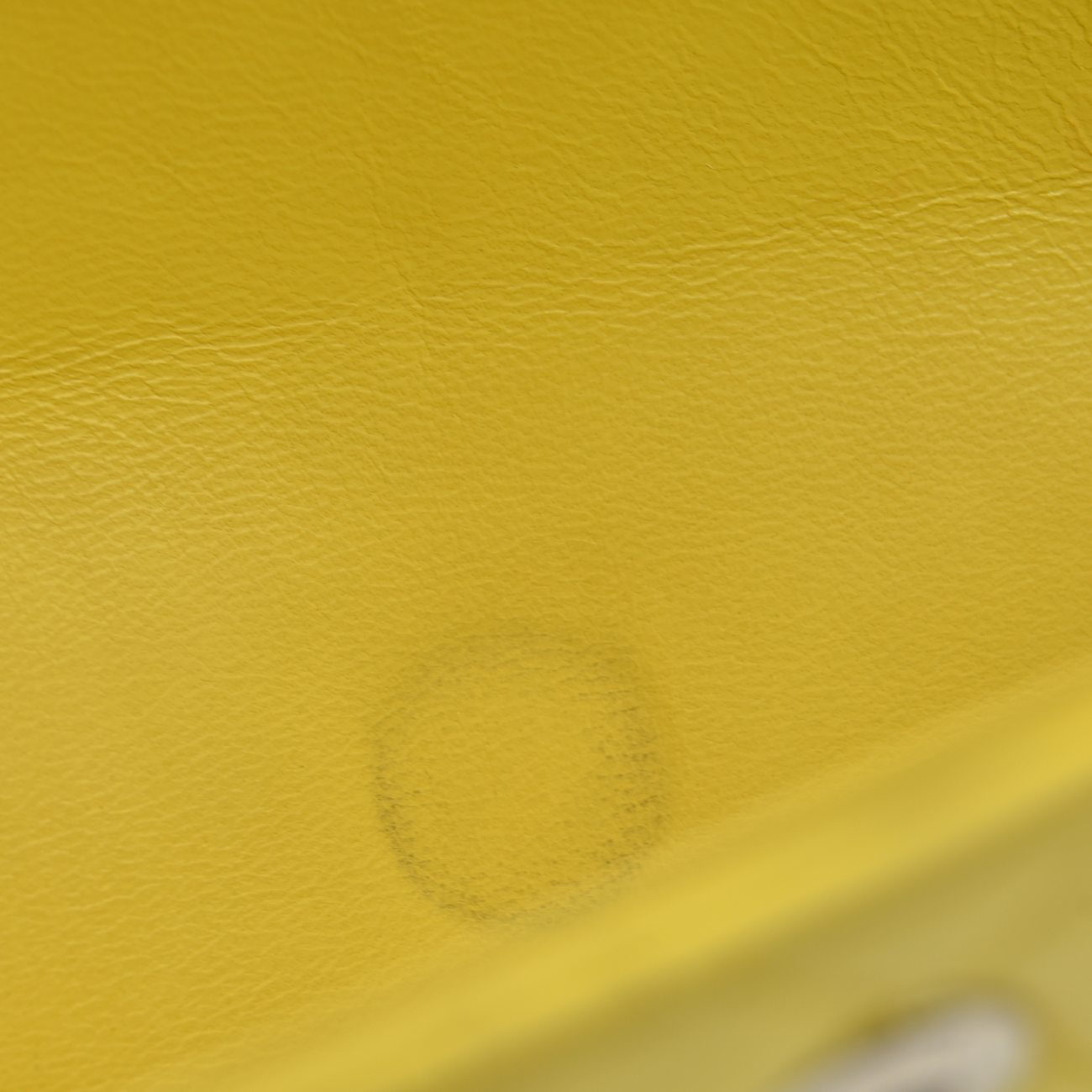 $11300 2010 Chanel Lambskin Quilted Medium Double Flap Yellow CONSIGNMENT