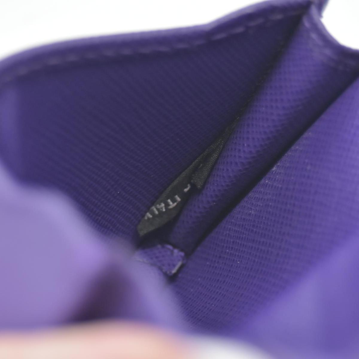 $850 Prada Leather Bag Pouch Purple CONSIGNMENT