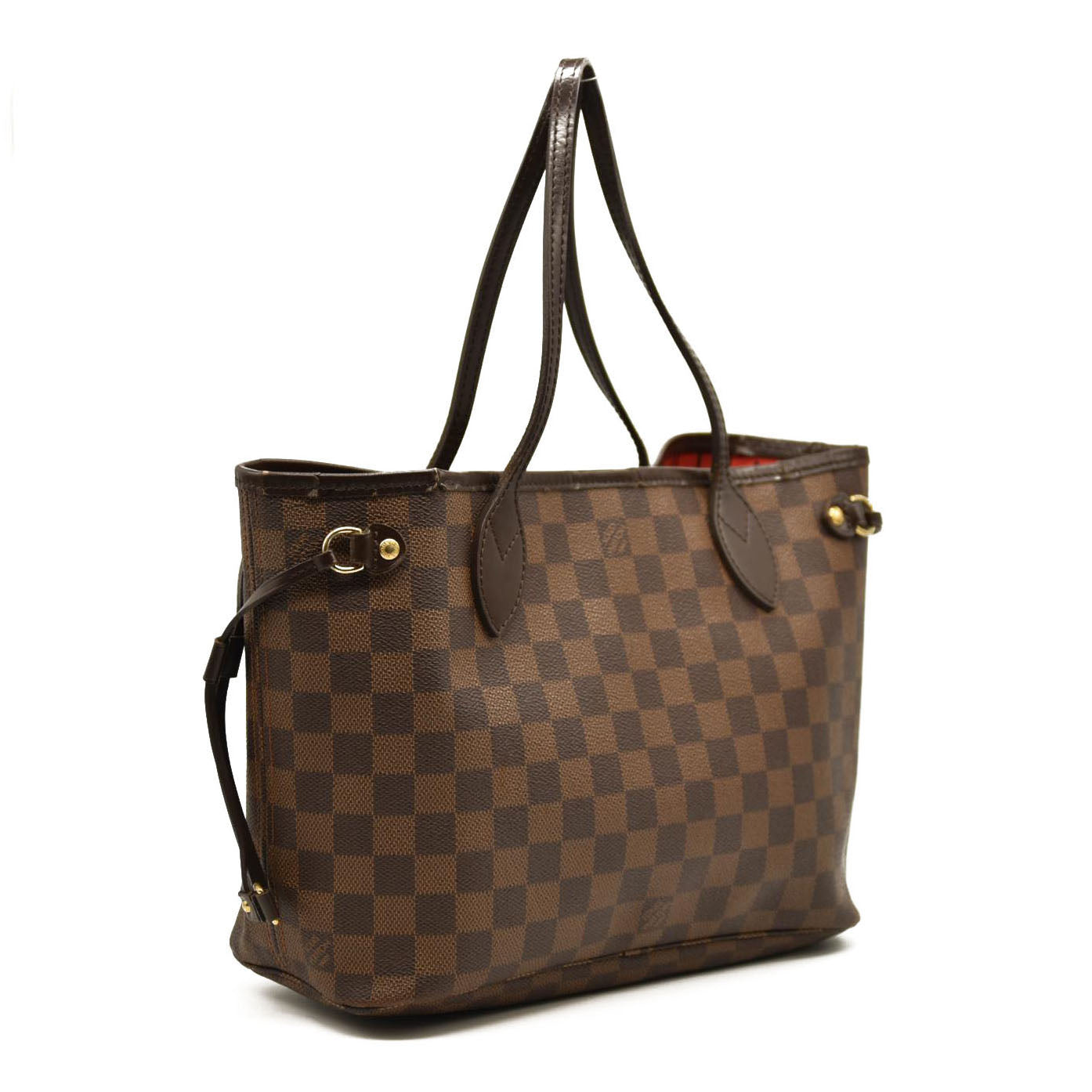 USED LOUIS VUITTON Damier Ebene Neverfull PM MB1161