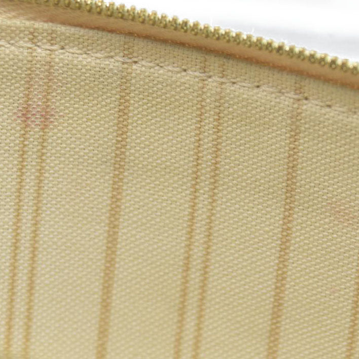 $2170 Louis Vuitton  Damier Azur Neverfull MM GM Pochette SD3147