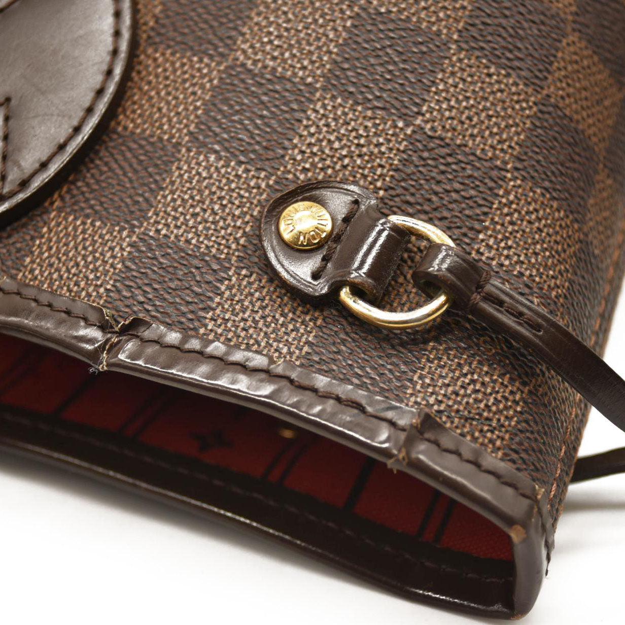 LOUIS VUITTON Damier Ebene Neverfull PM