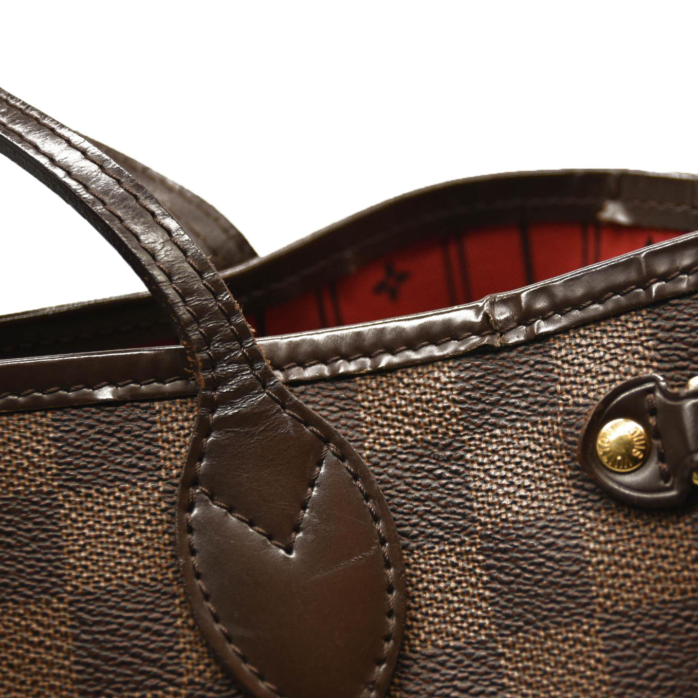 LOUIS VUITTON Damier Ebene Neverfull PM