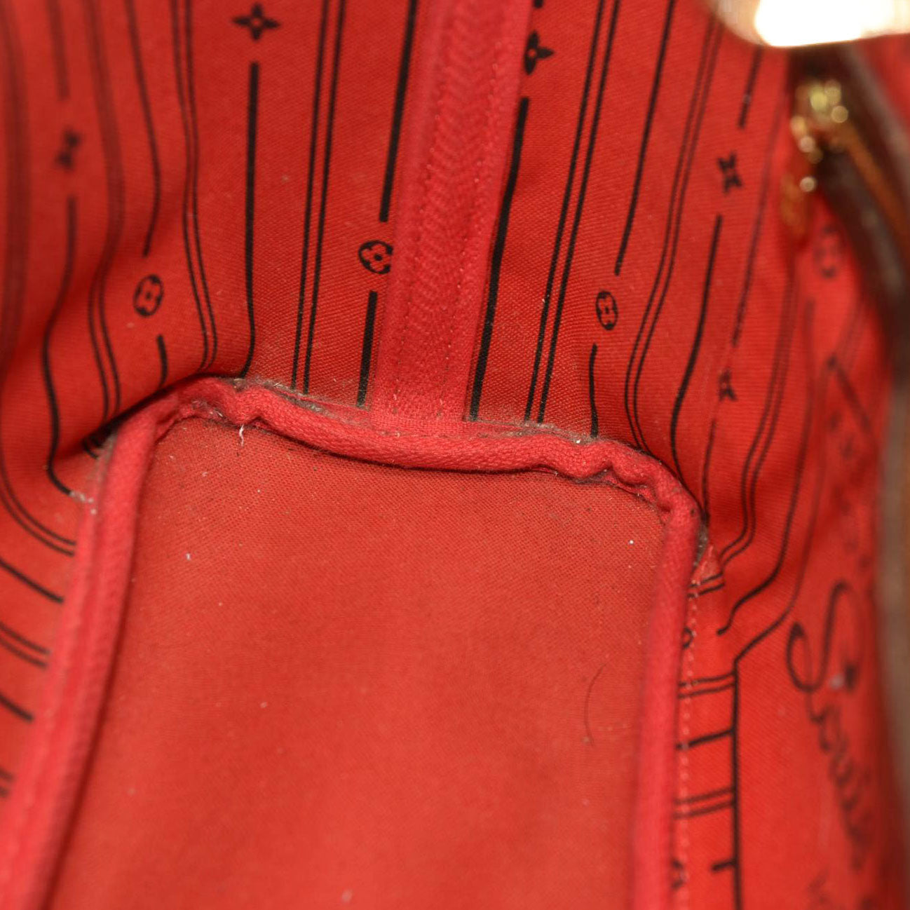 USED LOUIS VUITTON Damier Ebene Neverfull PM MB1161