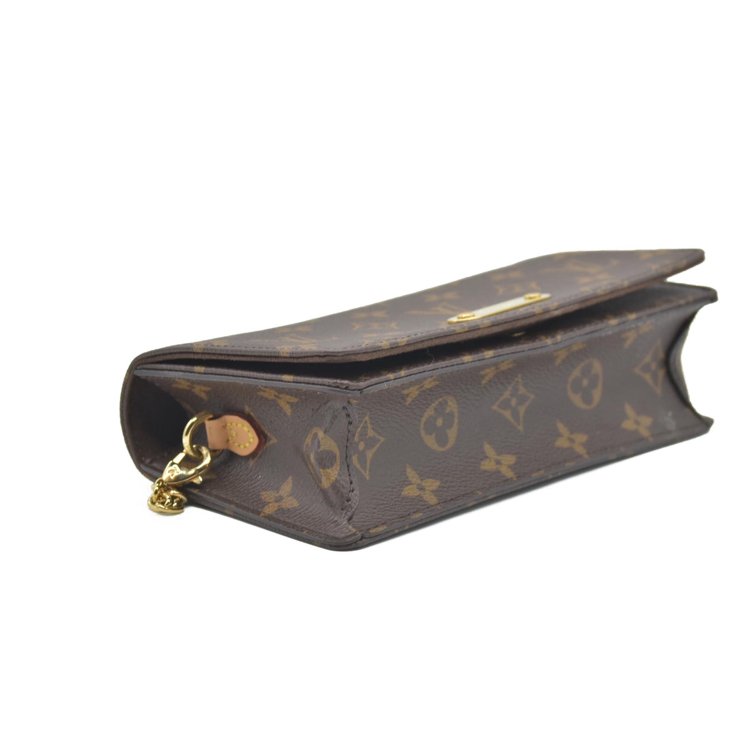 $1750 Louis Vuitton Monogram Wallet On Chain Lily