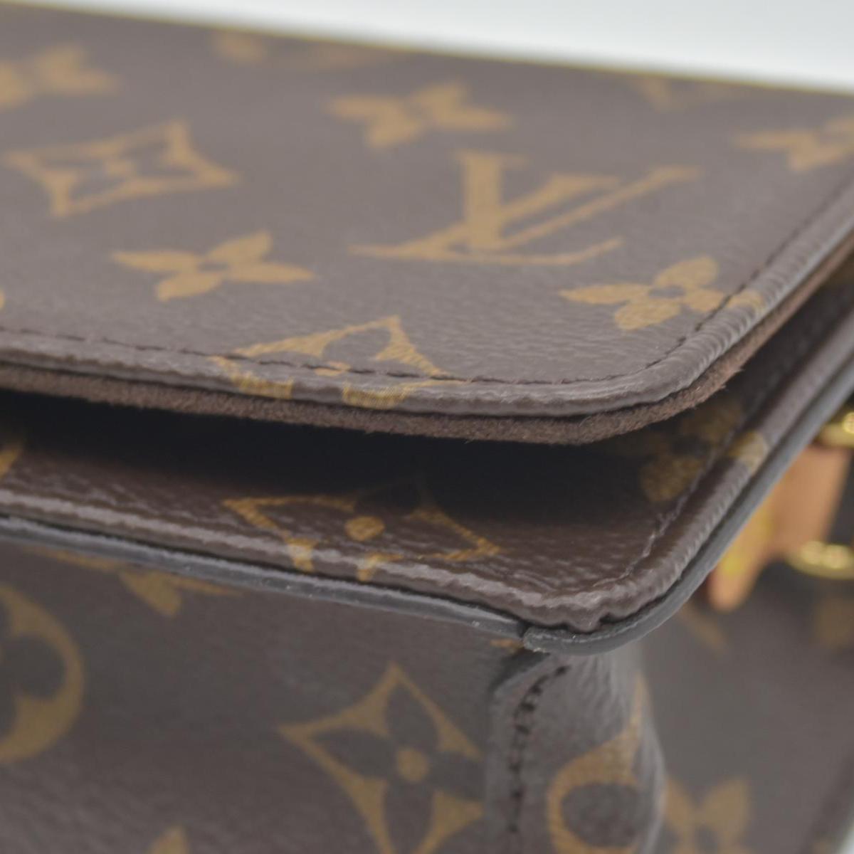 $1750 Louis Vuitton Monogram Wallet On Chain Lily