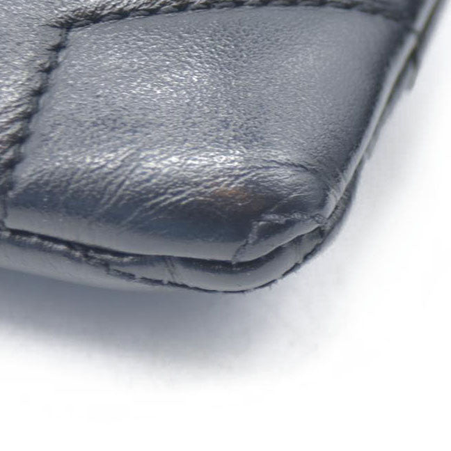 $3400 Saint Laurent  Calfskin Y Quilted Monogram Loulou Flap Bag Black