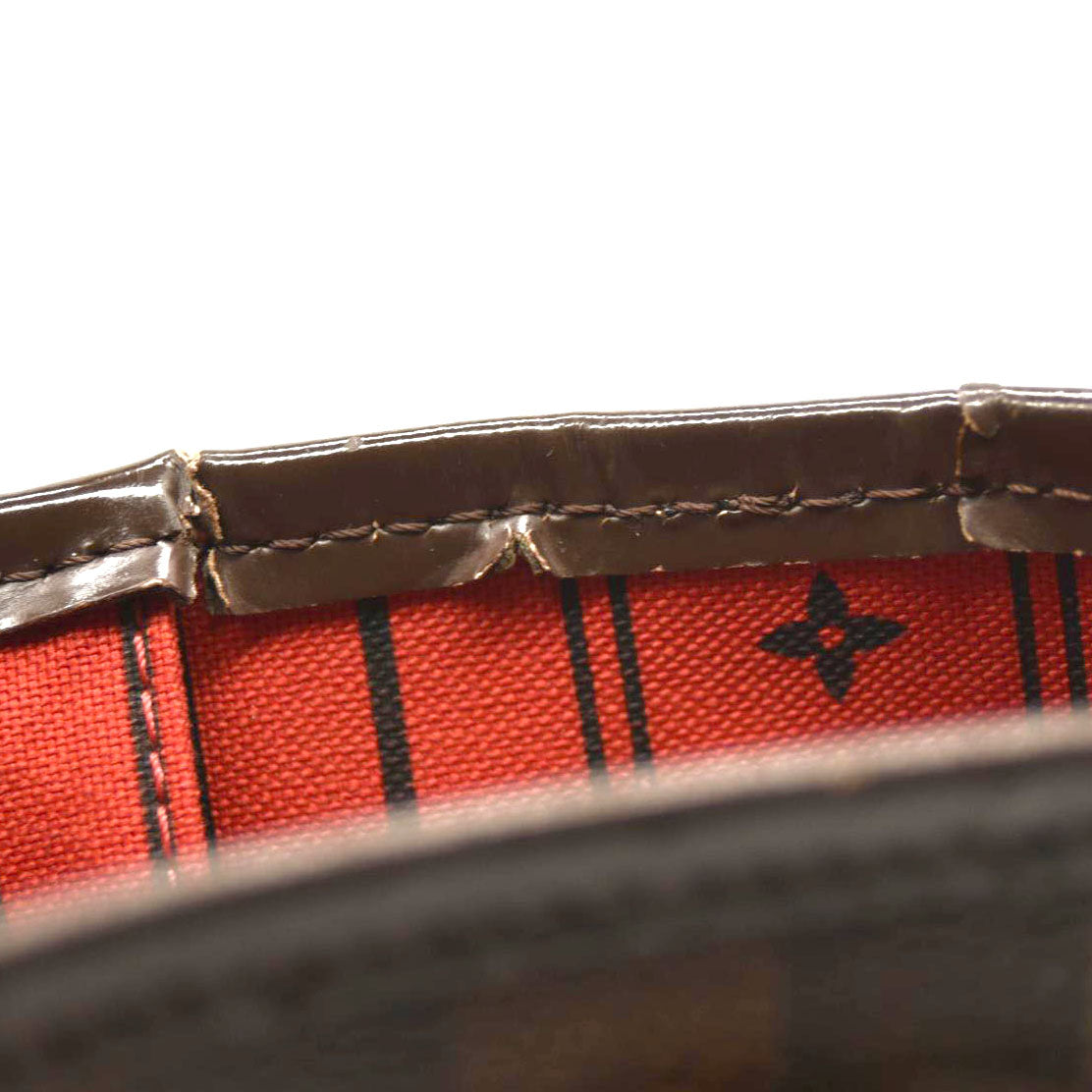 USED LOUIS VUITTON Damier Ebene Neverfull PM MB1161