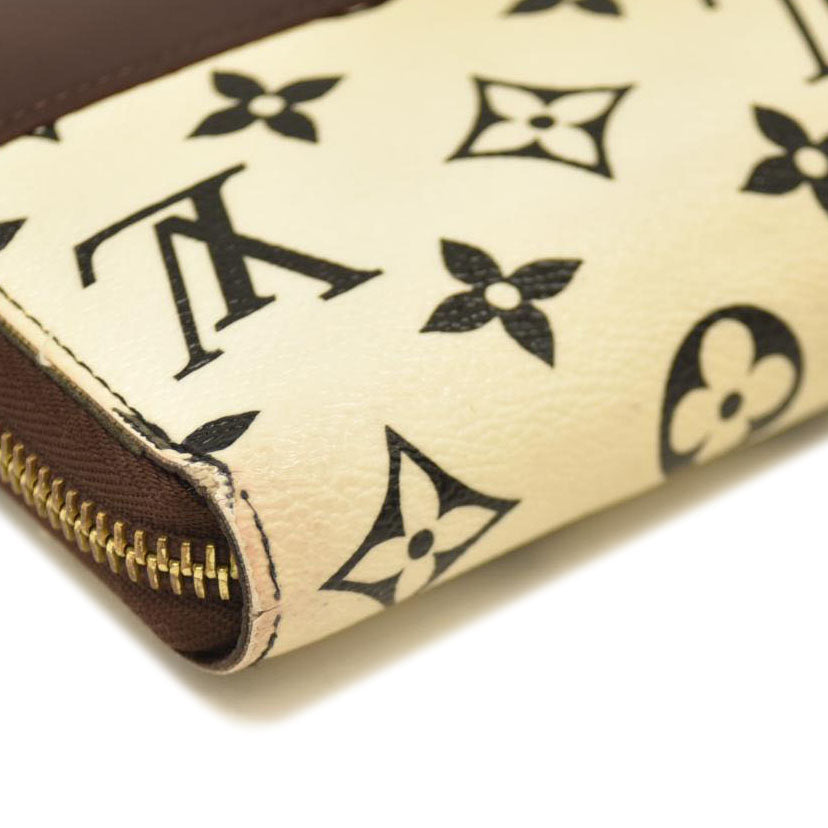 Louis Vuitton  Calfskin Monogram Gamma Zippy Wallet White Chocolate SP0136