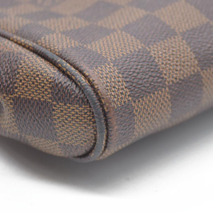 AUCTION $1690 Louis Vuitton Shoulder Bag Damier Favorite MM