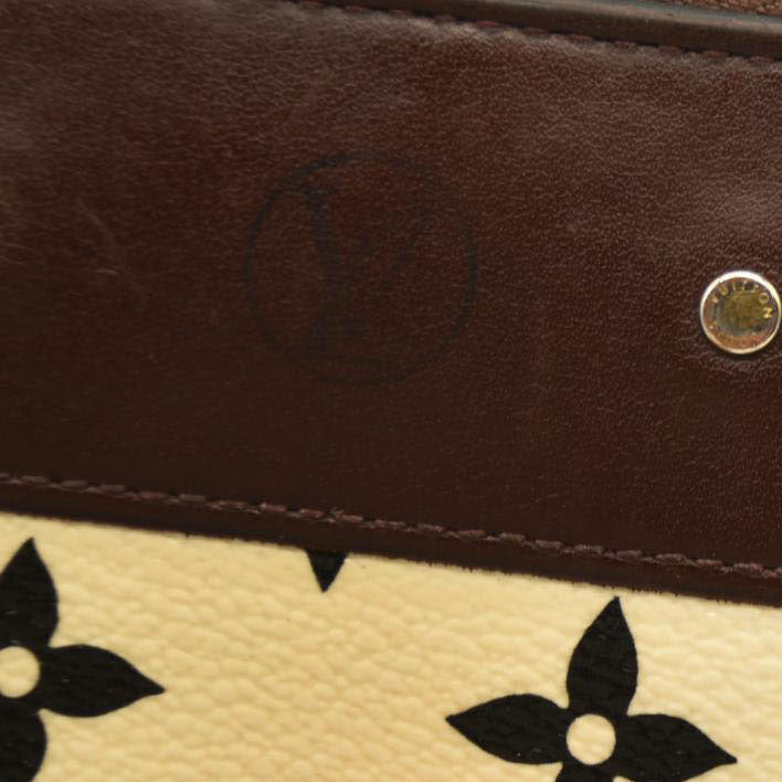 Louis Vuitton  Calfskin Monogram Gamma Zippy Wallet White Chocolate SP0136