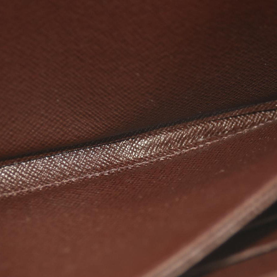 Louis Vuitton  Calfskin Monogram Gamma Zippy Wallet White Chocolate SP0136