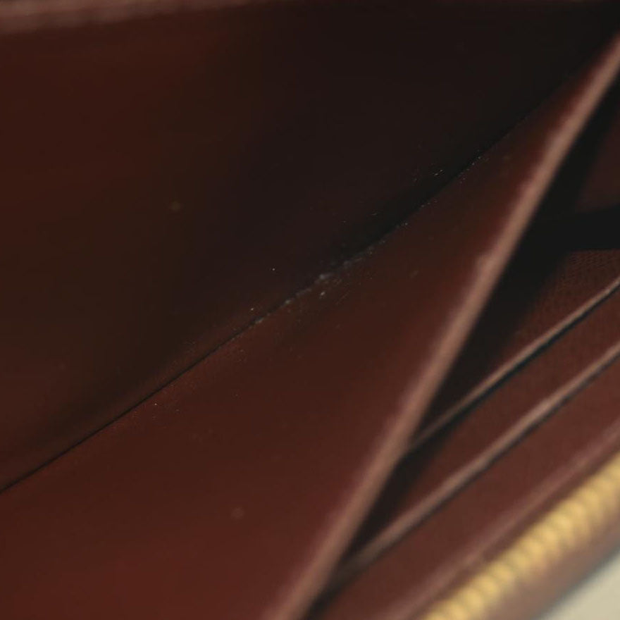 Louis Vuitton  Calfskin Monogram Gamma Zippy Wallet White Chocolate SP0136