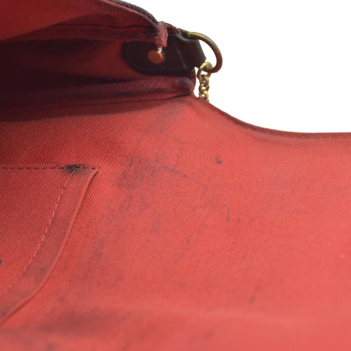 AUCTION $1690 Louis Vuitton Shoulder Bag Damier Favorite MM