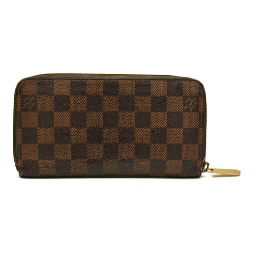Louis Vuitton  Damier Ebene Zippy Wallet CA0122