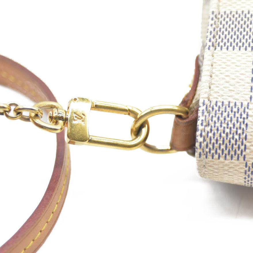 $1490 Louis Vuitton  Damier Azur Favorite PM DU0164