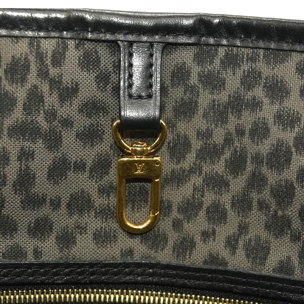 Louis Vuitton  Monogram Giant Wild At Heart Neverfull MM Black RFID
