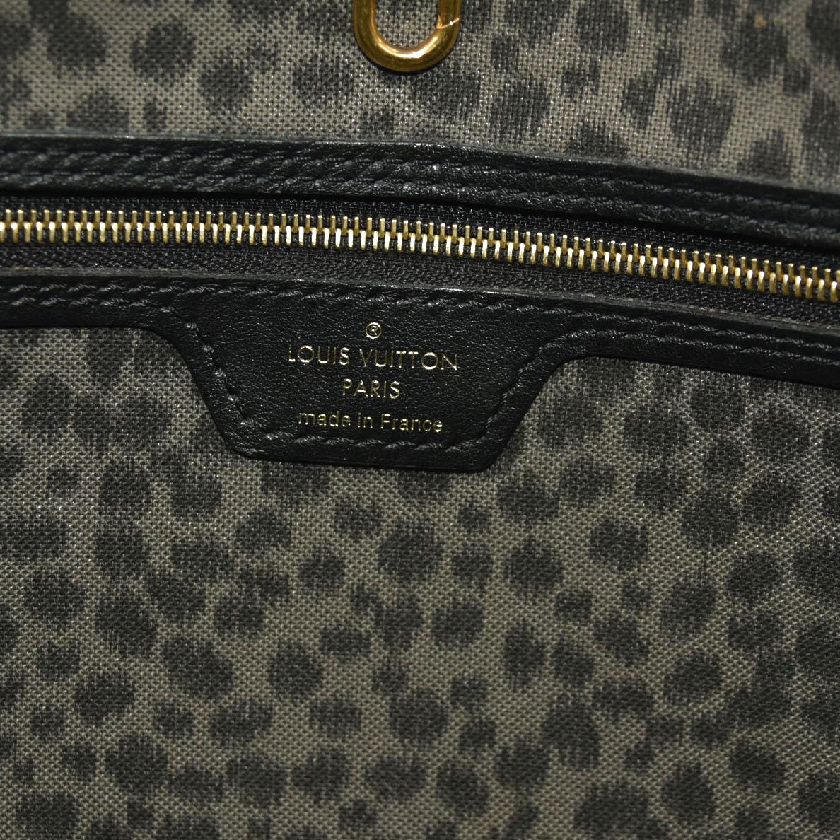 Louis Vuitton  Monogram Giant Wild At Heart Neverfull MM Black RFID