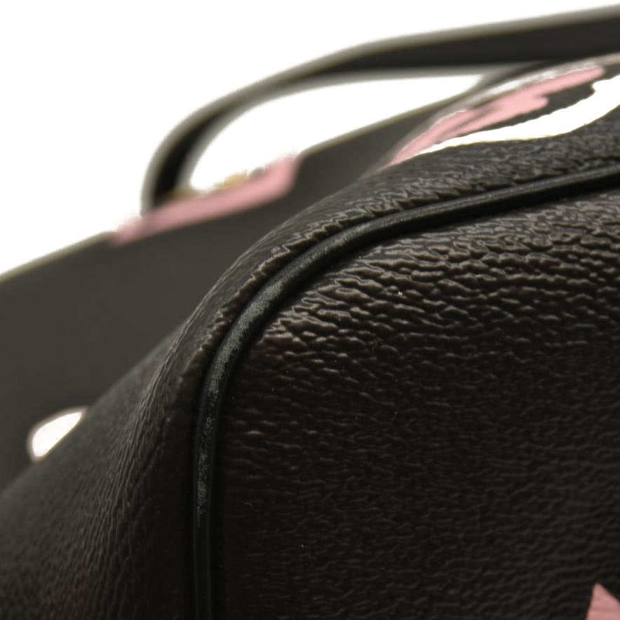 Louis Vuitton  Monogram Giant Wild At Heart Neverfull MM Black RFID