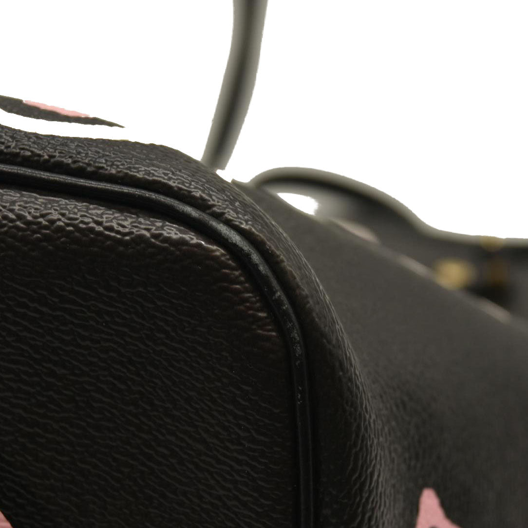 Louis Vuitton  Monogram Giant Wild At Heart Neverfull MM Black RFID