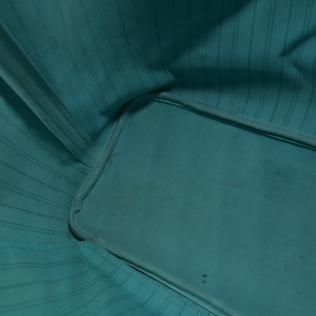 AUCTION $2120 Louis Vuitton  Monogram V Neverfull MM Turquoise