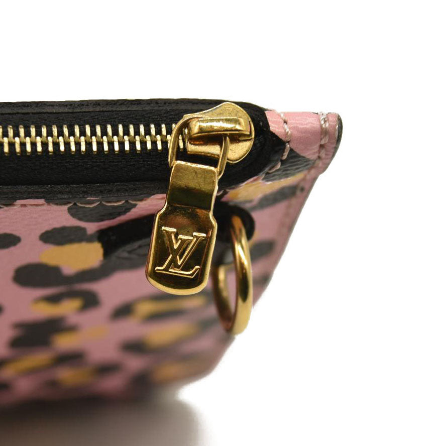 Louis Vuitton  Monogram Giant Wild At Heart Neverfull MM Black RFID