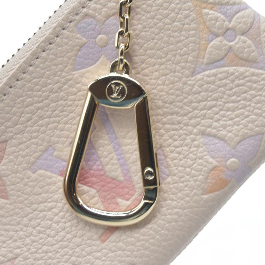 $625 Louis Vuitton  Empreinte Monogram Giant Key Pouch Dream Beige