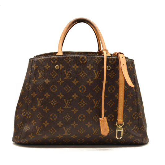 USED $2910 LOUIS VUITTON Monogram Montaigne GM