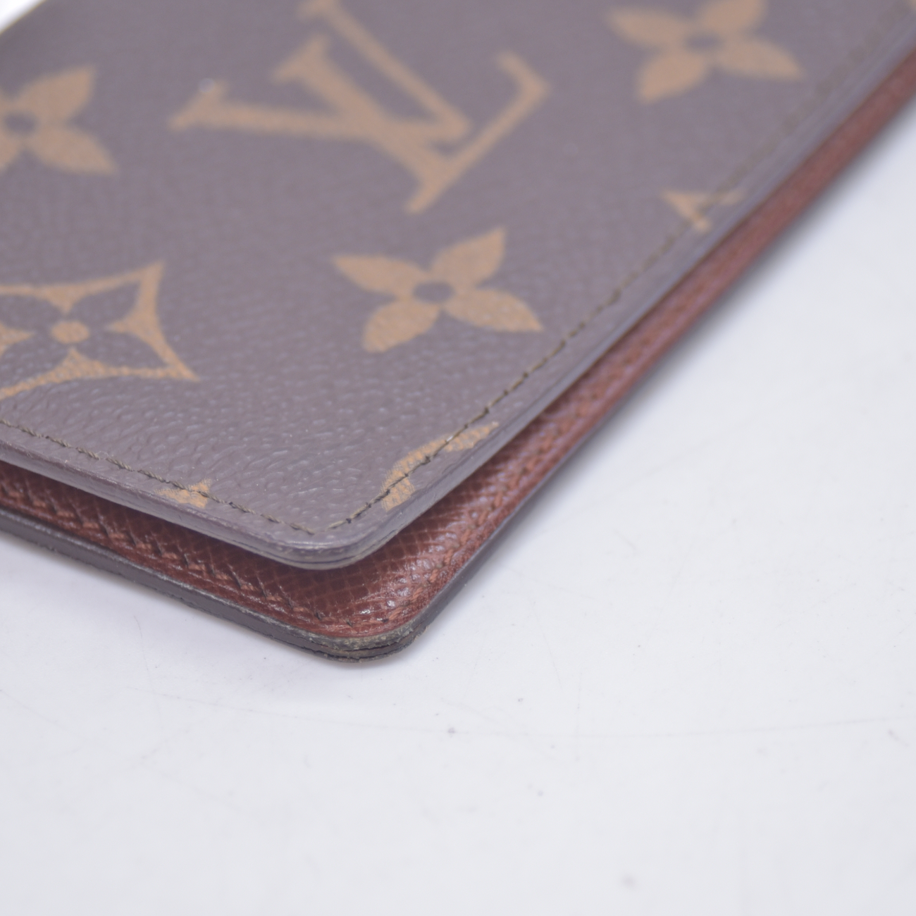 $395 1992 Louis Vuitton Bifold Slim Card Holder 0982