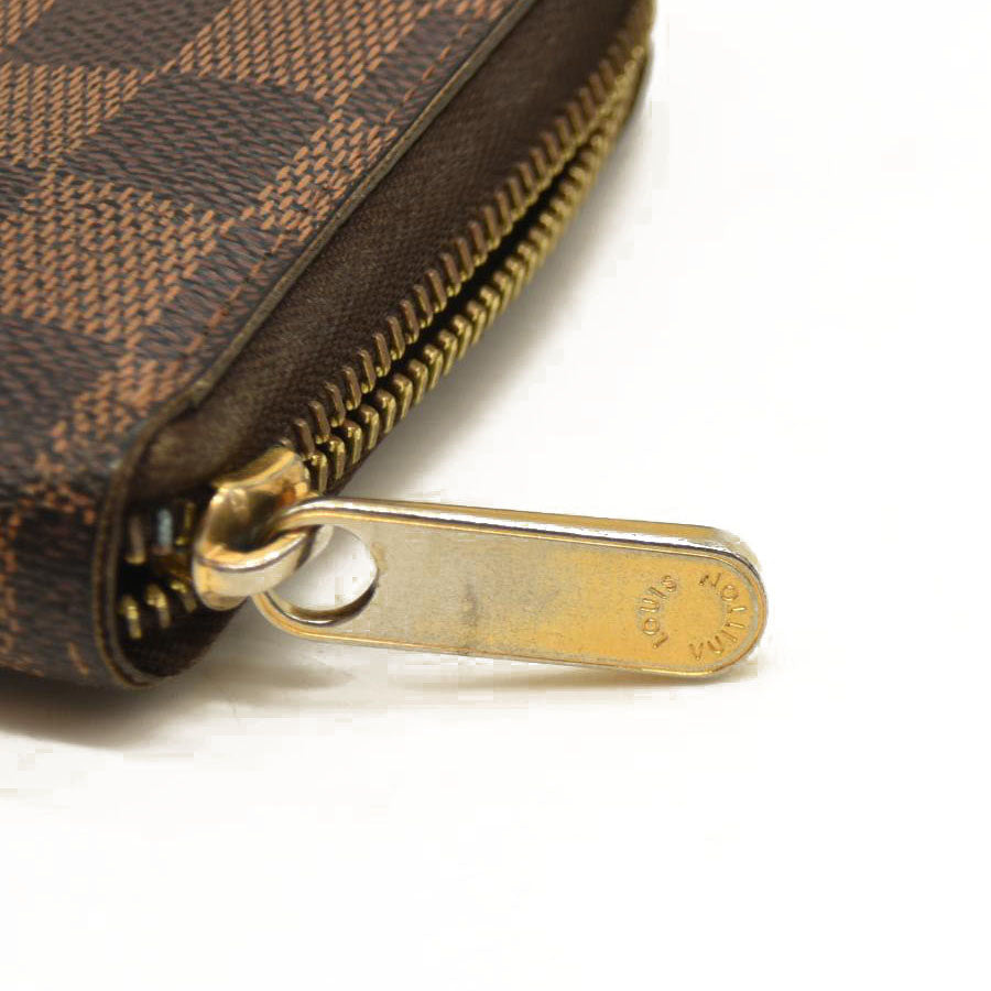 Louis Vuitton  Damier Ebene Zippy Wallet CA3049