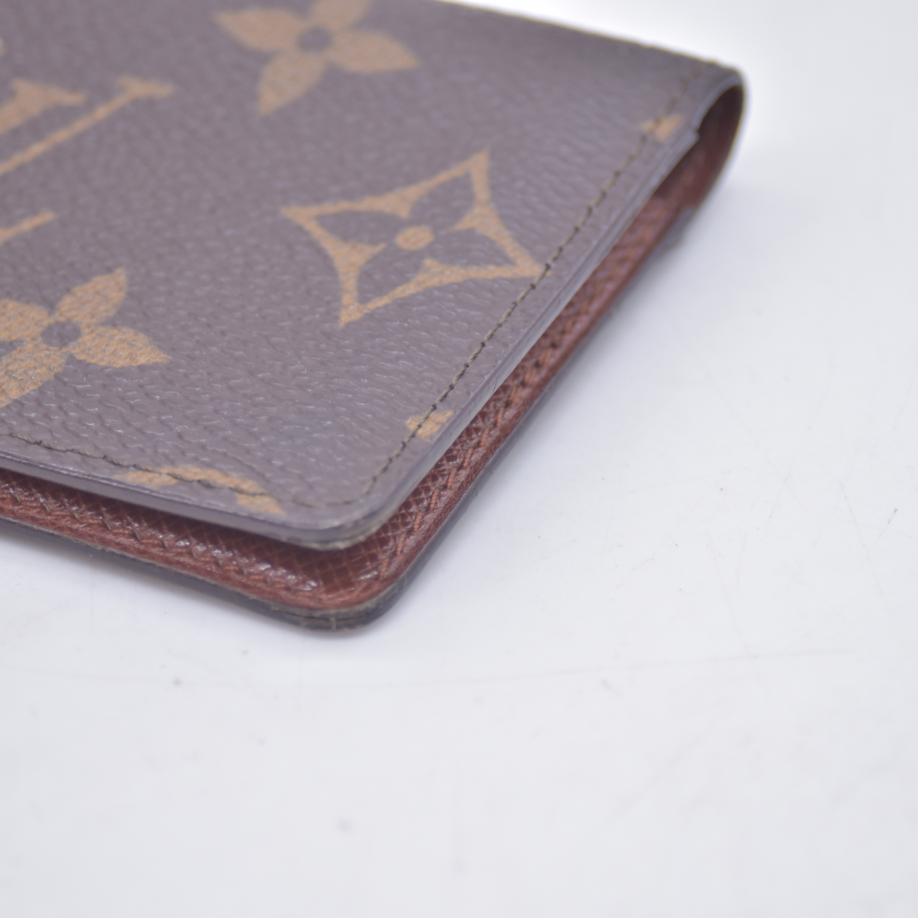 $395 1992 Louis Vuitton Bifold Slim Card Holder 0982