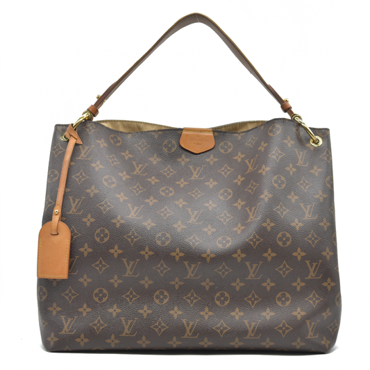 AUCTION $2120 Louis Vuitton  Monogram Graceful MM TX0159