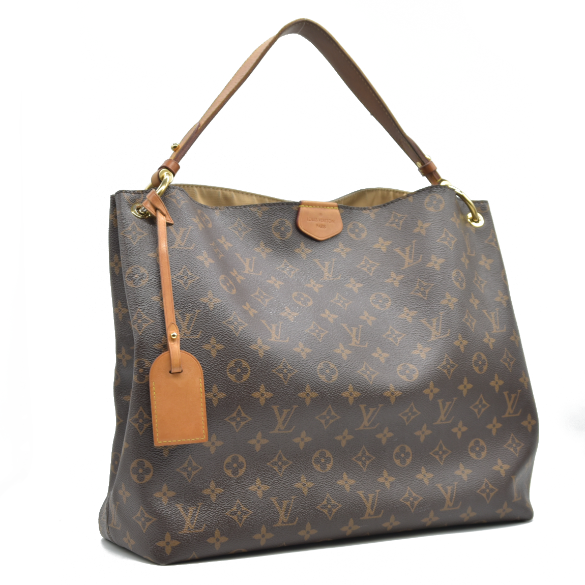 AUCTION $2120 Louis Vuitton  Monogram Graceful MM TX0159