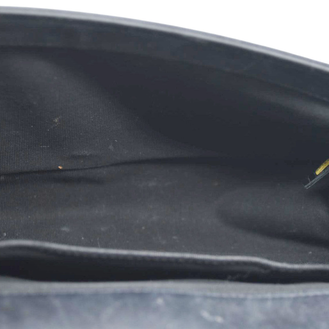 Chanel  Patent Calfskin Quilted Medium Plexiglass Boy Flap Black