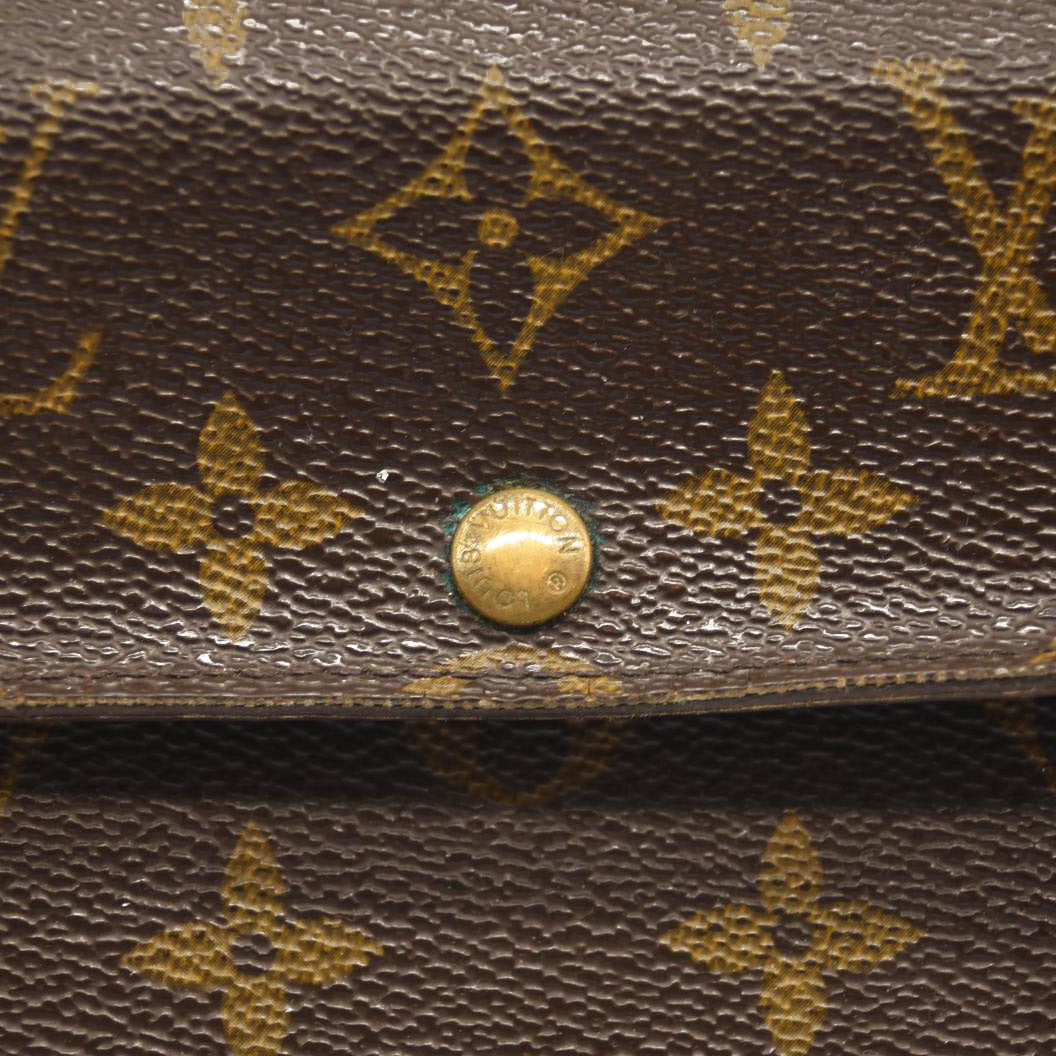 LOUIS VUITTON Monogram Sarah Wallet