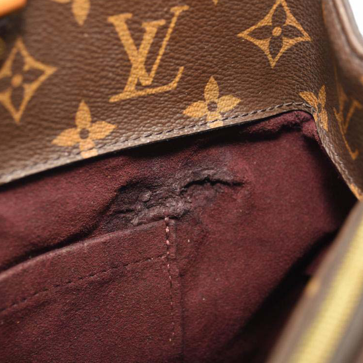 USED $2910 LOUIS VUITTON Monogram Montaigne GM