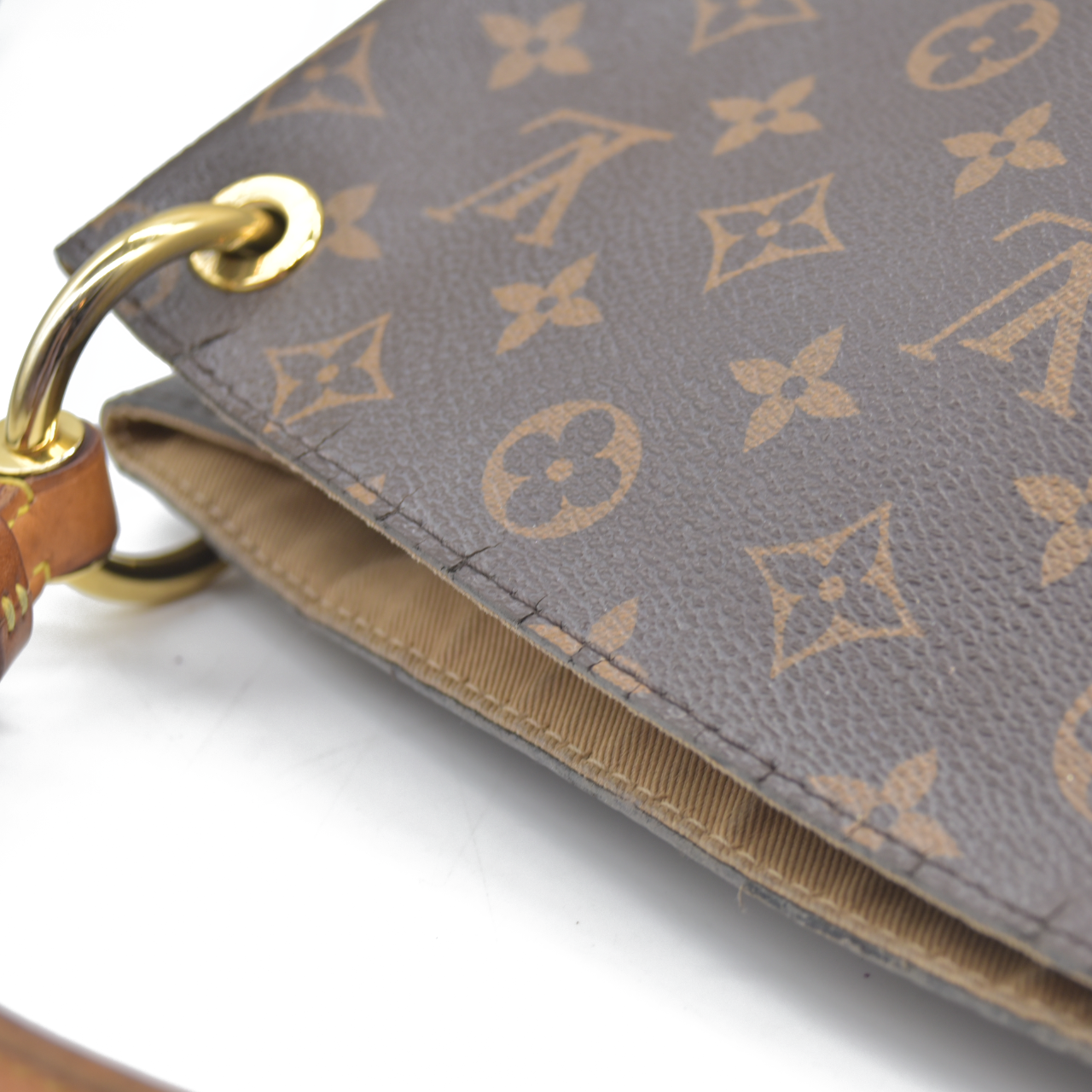 AUCTION $2120 Louis Vuitton  Monogram Graceful MM TX0159