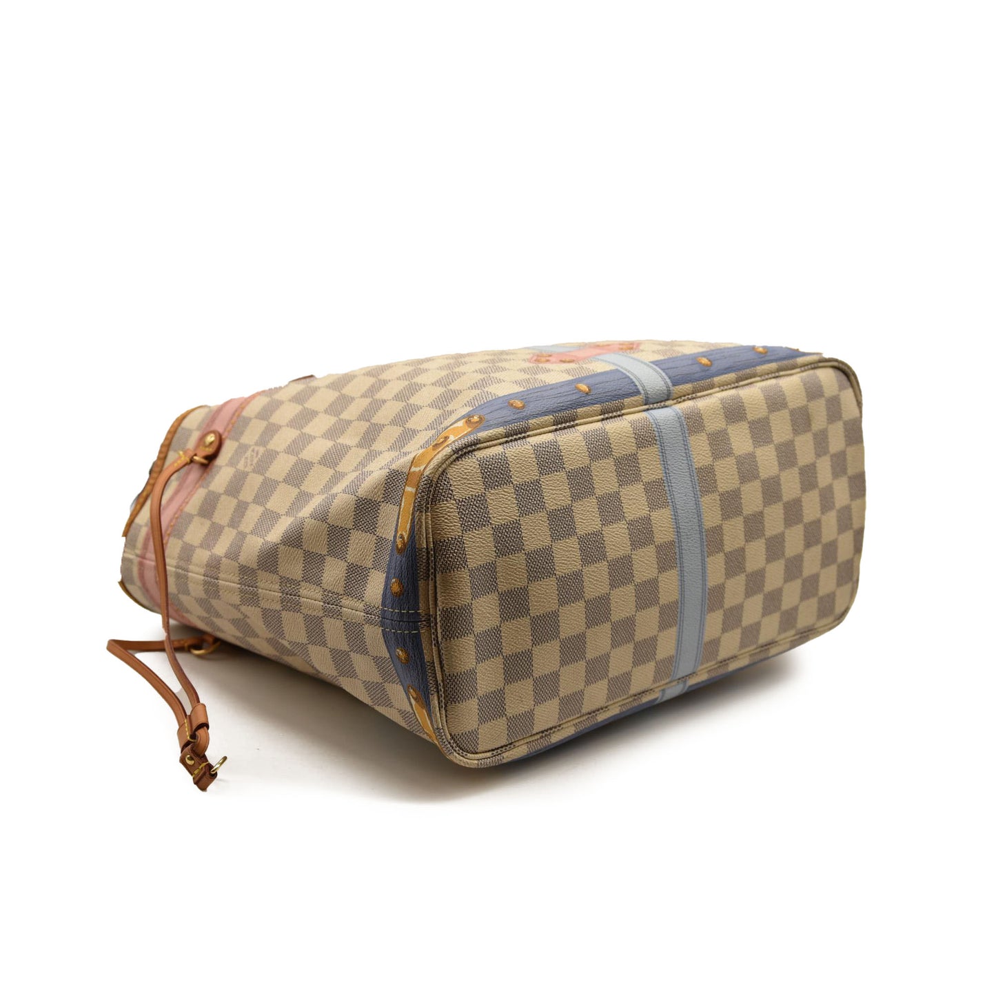 LOUIS VUITTON  Damier Azur Summer Trunks Neo Neverfull MM GI1168