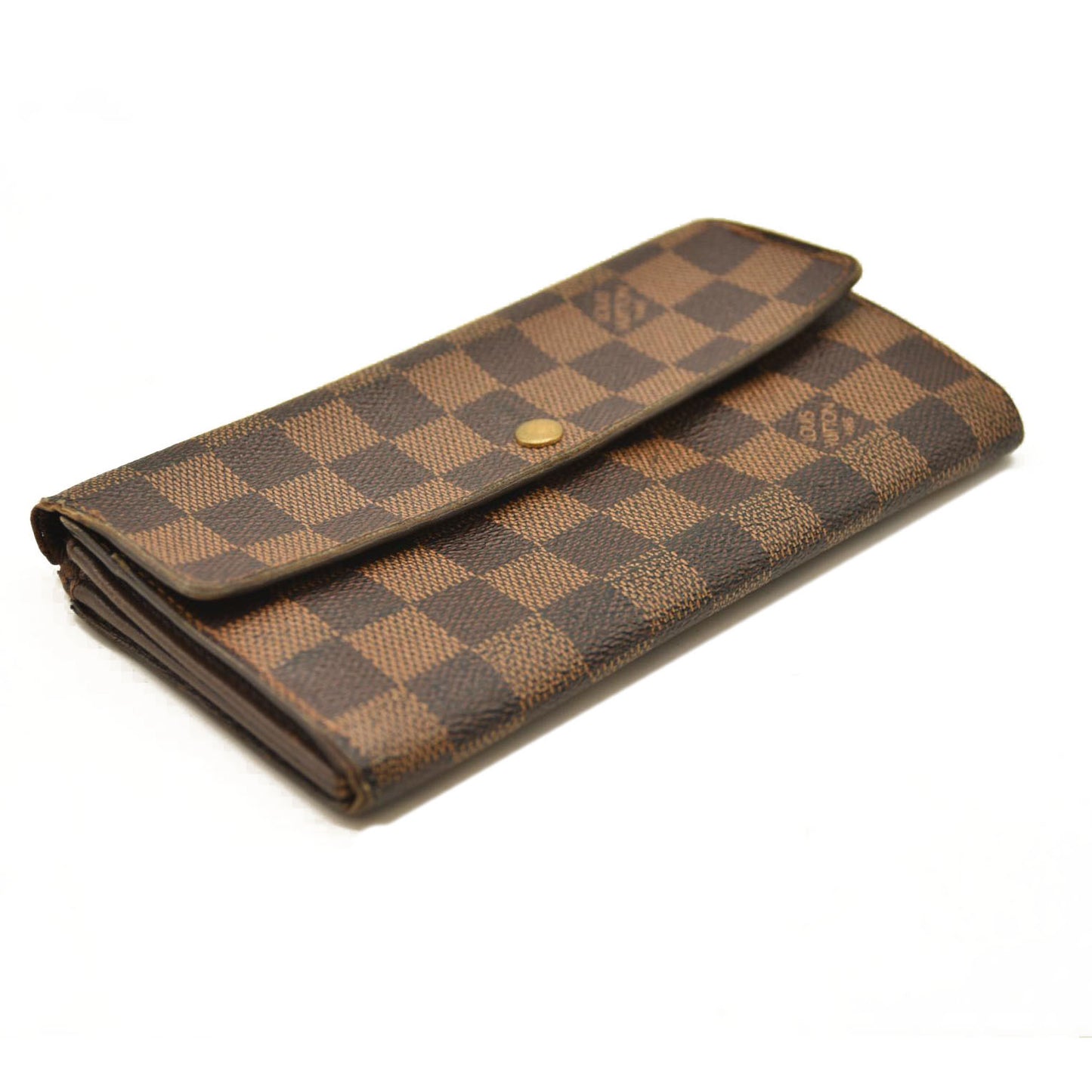 Louis Vuitton  Damier Ebene Sarah Wallet CA0024