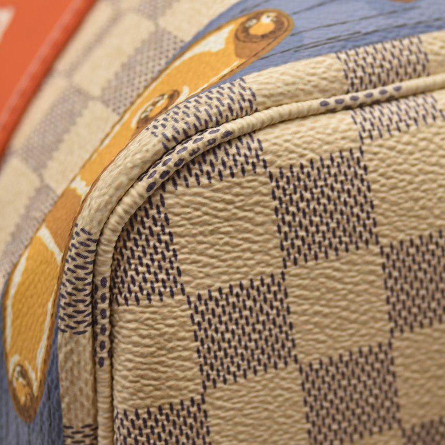 LOUIS VUITTON  Damier Azur Summer Trunks Neo Neverfull MM GI1168